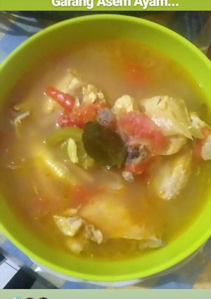 Foto resep Garang asem ayam segerr