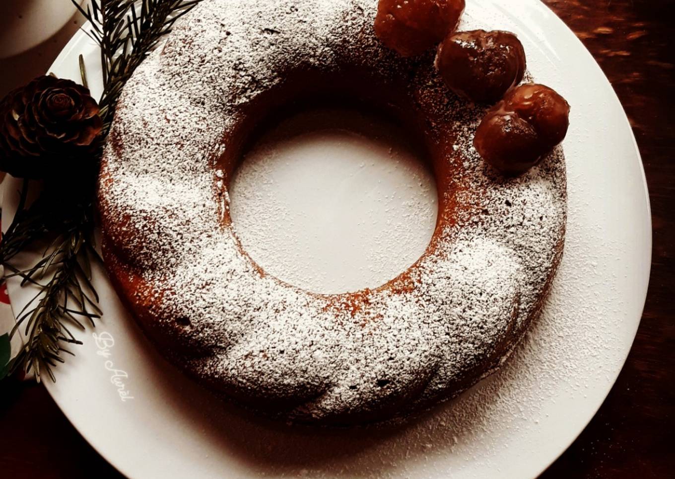 ☆Gâteau Mousseux à la Crème de Marron Glacés☆