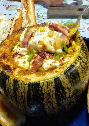 Una foto de Calabaza Rellena