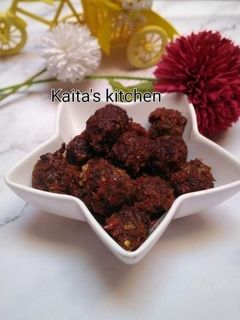 Peppered meat balls ainihin hoton girkin