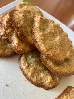 Una foto de Galletas de coco y harina de almendras grez