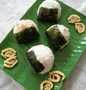 Langkah Mudah untuk Membuat Resep  Onigiri Sang Ketua (#postingrame2_nasi) yang Lezat, Bisa Manjain Lidah
