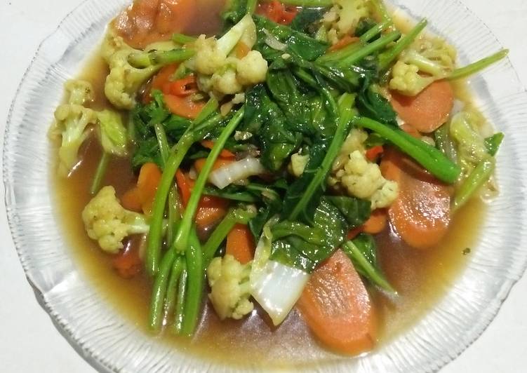 Resep Capcay kuah no kental, Anti Gagal