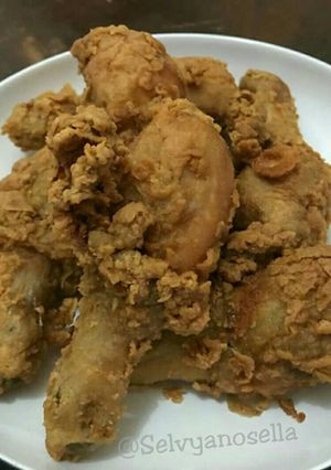 Foto resep Ayam goreng tepung ala KFC