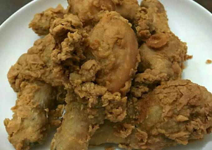 Ayam goreng tepung ala KFC