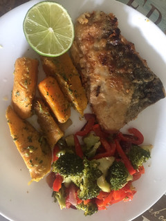 Una foto de Salmón Tempurizado, Fit sin gluten