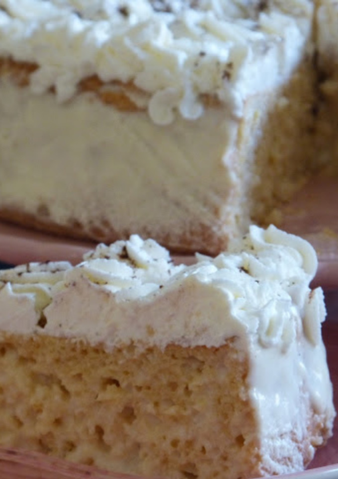 Una foto de Tarta tres leches
