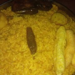 A picture of Mung Dal khichdi.