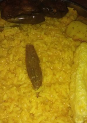 A picture of Mung Dal khichdi.
