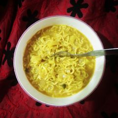 A picture of Soupy Masala Maggi.
