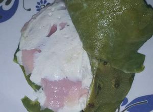 Una foto de Nopales rellenos