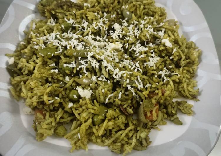 Steps to Make Perfect Palak Biryani