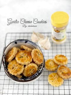Foto resep Garlic cheese cookies