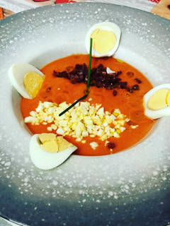 Una foto de Salmorejo cordobés