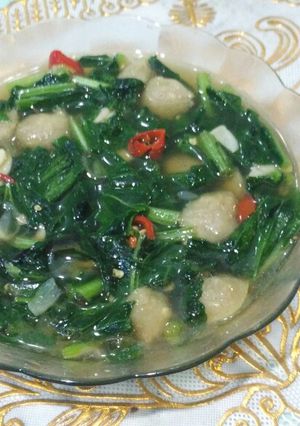 Foto resep Tumis Sawi Hijau Bakso