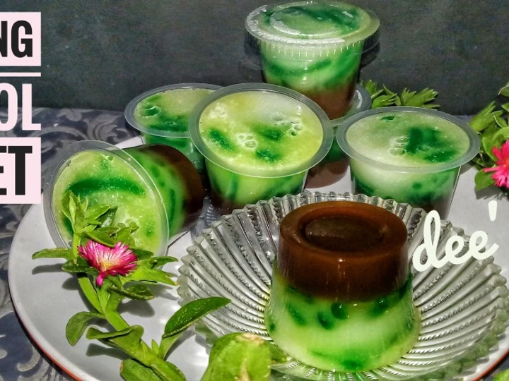 Langkah Mudah untuk Membuat Resep 17. Pudding cendol dawet yang Lezat Sekali Anti Ribet, Bikin Ngiler