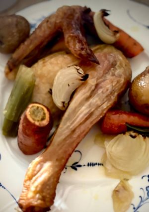 Une photo de Poulet romarin, saveurs d’automne