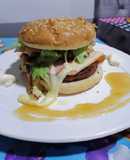 Hamburguesa casera