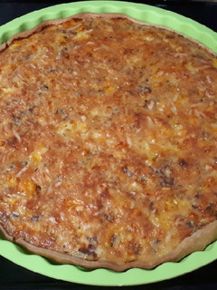 Una foto de 128. Quiche de carne picada