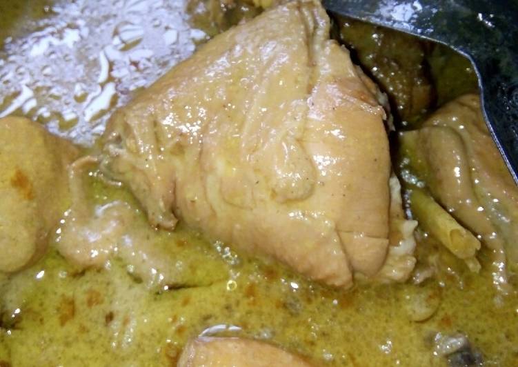 Langkah Mudah untuk memasak Opor ayam kecap Anti Gagal