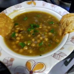 A picture of Chana chat.
