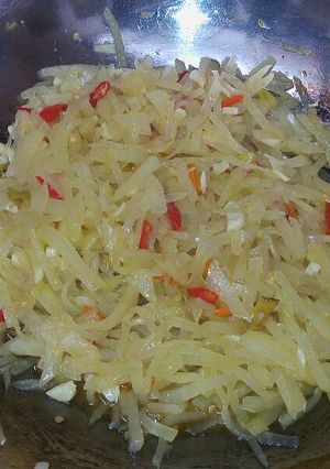 Foto resep Tumis pepaya muda