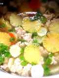 แกงจืดสับปะรด & แตงกวา & แครอท & หมูบะช่อ #อาหารไทยง่ายๆ