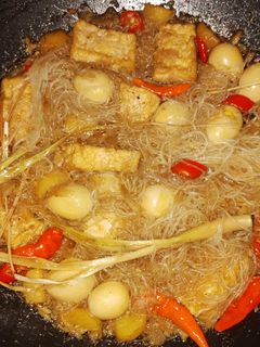 Foto resep Semur tahu telor kentang soun