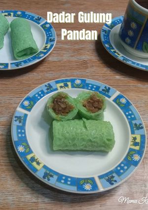 Foto resep Dadar Gulung Pandan Ekonomis