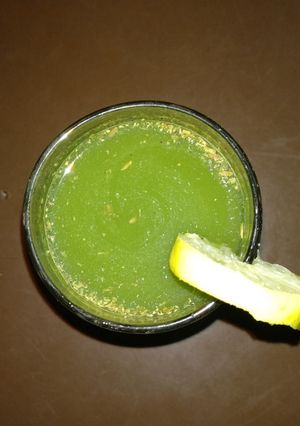 A picture of Masala Lemonade.