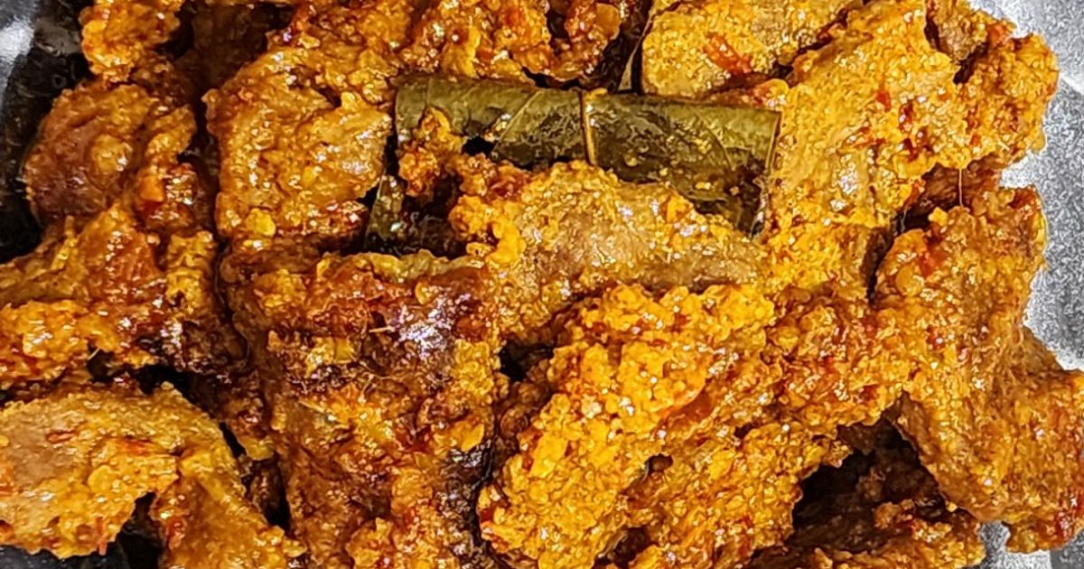Rendang Daging (tanpa santan)