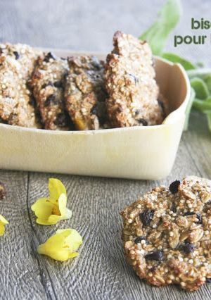 Une photo de Biscuits moelleux au quinoa et à la banane plantain