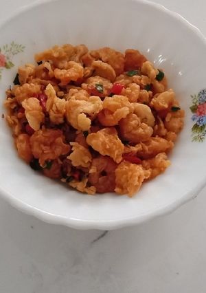 Foto resep Udang crispy cabe garam