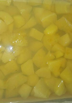 Una foto de Compota de manzana
