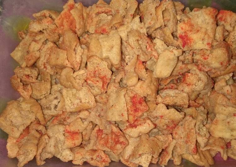 Keripik tahu super simpel