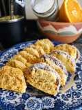 Cookies y/o tapitas de Naranja y coco