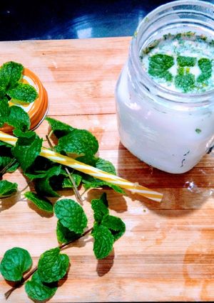 A picture of Spicy buttermilk.