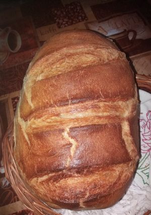 Egyszerű kenyér recept fotója