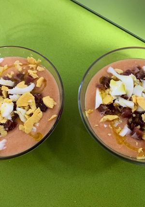 Una foto de Salmorejo