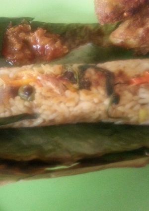 Foto resep Nasi Bakar Tutug Oncom