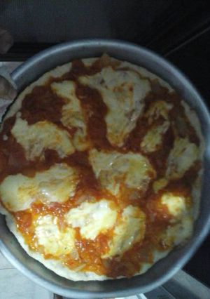 Una foto de Pizza