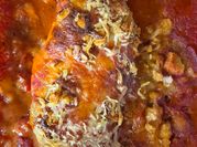 A picture of baked croutons