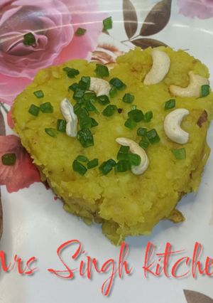 A picture of Sweet potato halwa 🍠/Pudding/ healthy sweet recipe ❤️.