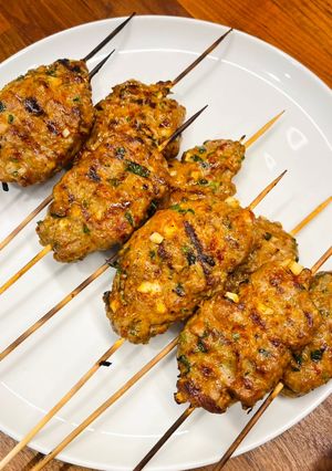 A picture of Lamb Kafta.