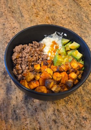 A picture of Sweet potato bowl.