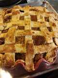 Sunshine caramel apple pie