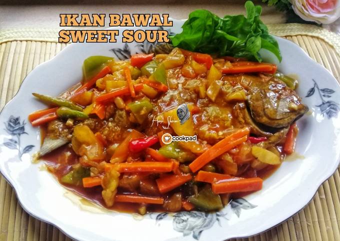Resep Ikan bawal street sweet sour, Enak Banget