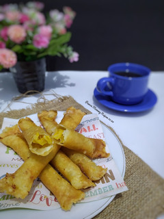 Foto resep Lumpia Pisang Keju