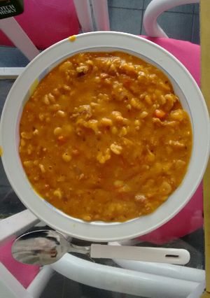 Una foto de Locro argentino