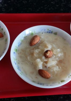 A picture of Poha kheer.